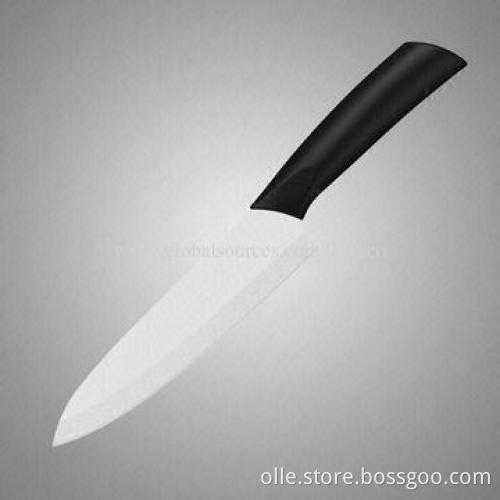 Home 7-inch Ceramic Chef Knife with ABS + TPR Handle